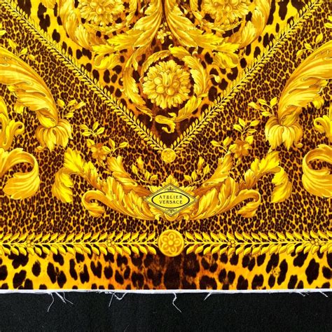 versace all over print|versace print fabric.